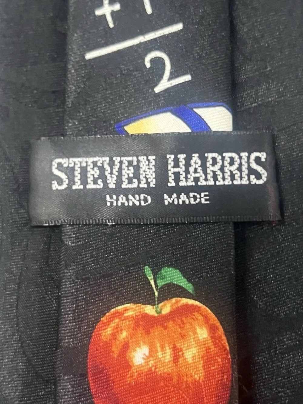 Steve Harris Handmade “Back to School” Mens Tie - NWOT
